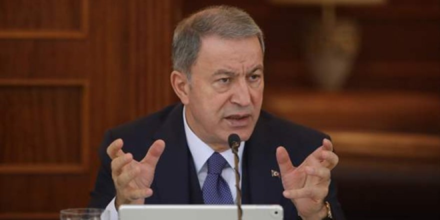 Bakan Akar'dan Suriye ile görüştük açıklaması