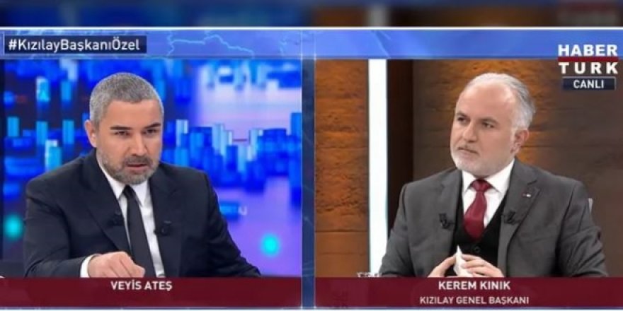 Gazeteciden Kızılay Başkanı'na: Siz FETÖ'cü müsünüz?