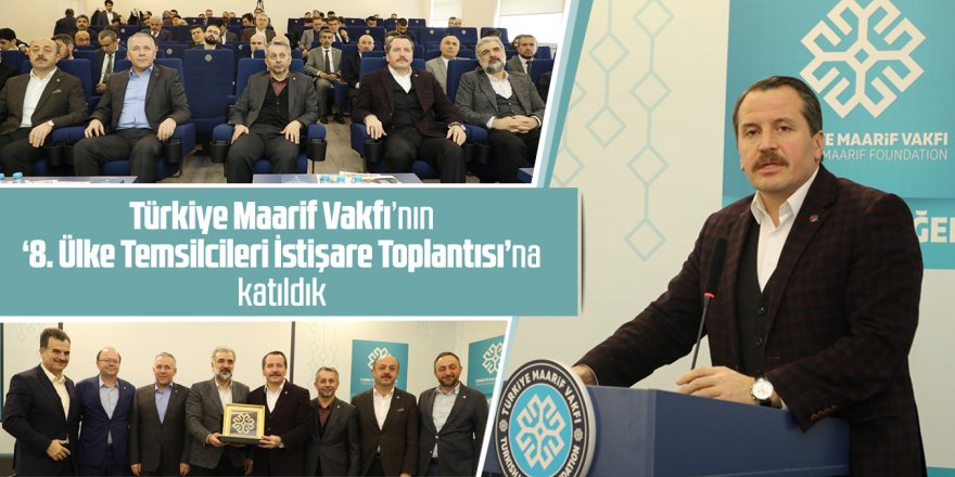 Ali Yalçın'dan Türkiye Maarif Vakfı Programında İşbirliği Mesajı