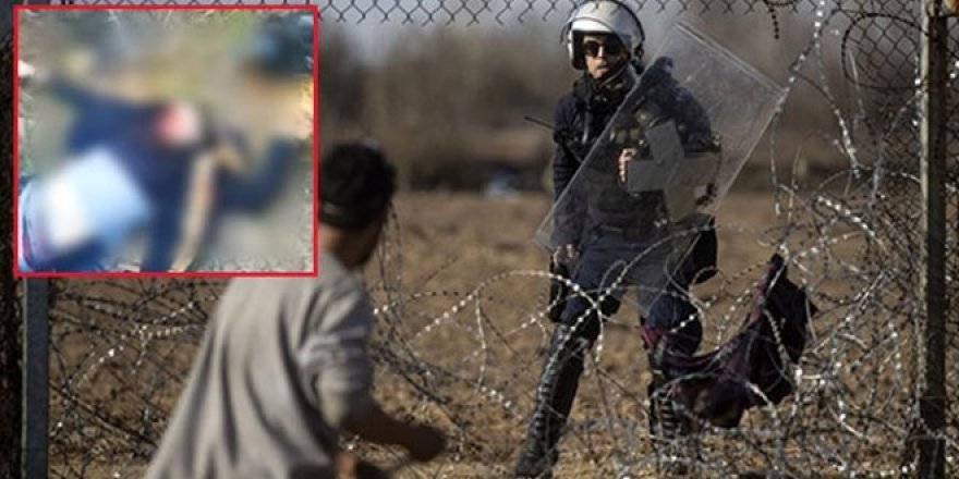 Yunan askeri bir mülteciyi vurarak öldürdü