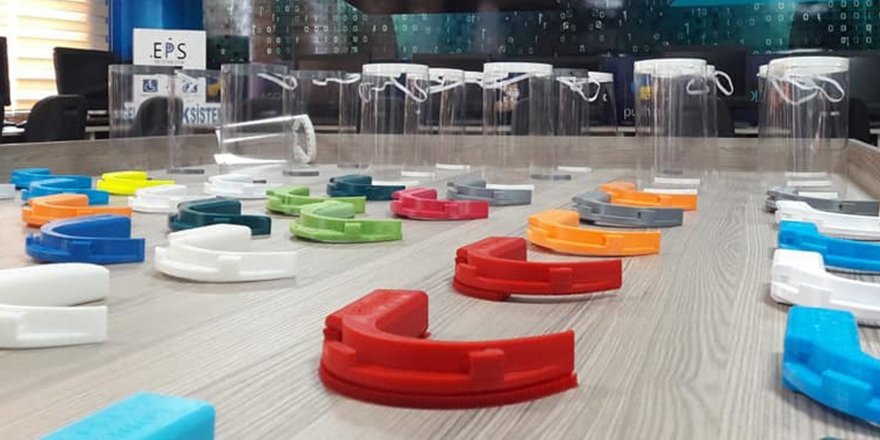 BİLSEM'lerden Polislerimize 250 Bin Yüz Koruyucu Siperlk