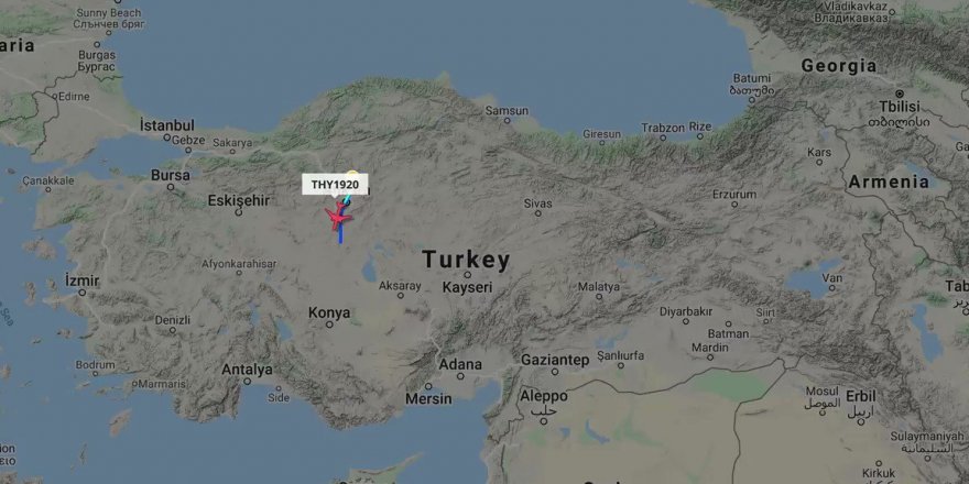 THY Türkiye üzerinde ay yıldız çizdi