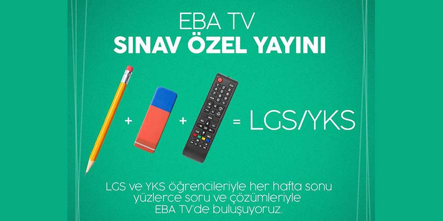 LGS ve YKS Öğrencilerine TRT EBA TV'de Soru Çözümleri Başladı