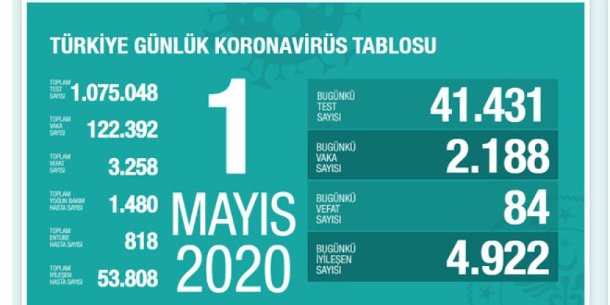 Koronavirüste iyileşen sayısı, vaka sayısının 2 katını geçti