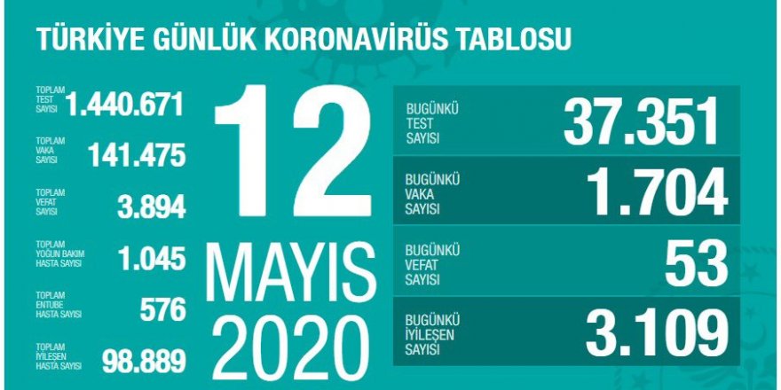 Koronavirüs toplam vakaların yüzde 70'i iyileşti