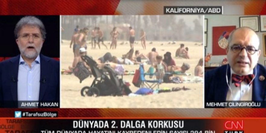 Ahmet Hakan, argo konuşan profesörü canlı yayında uyardı