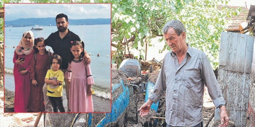 Korona'dan kaçıp sele yakalandılar