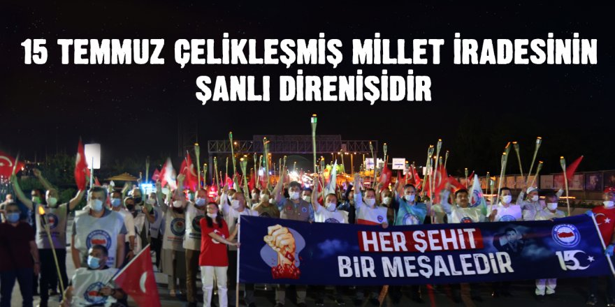 Memur-Sen'den Kapsamlı 15 Temmuz Programı!