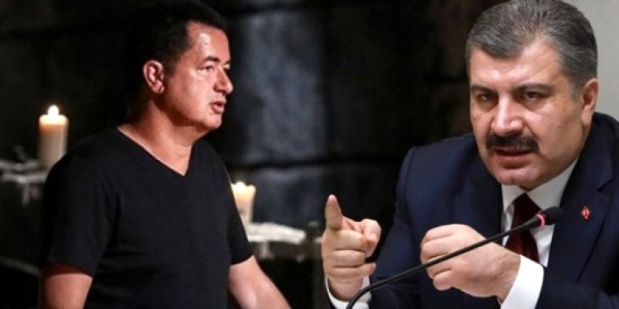 Fahrettin Koca eleştirdi, Acun yanıt verdi