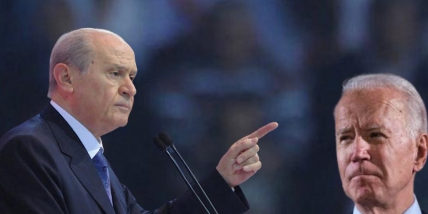 Devlet Bahçeli'den Joe Biden'a sert tepki