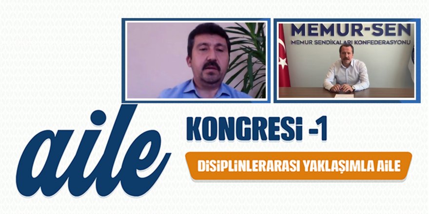 Disiplinlerarası Yaklaşımla 'Aile Kongresi -1' sona erdi