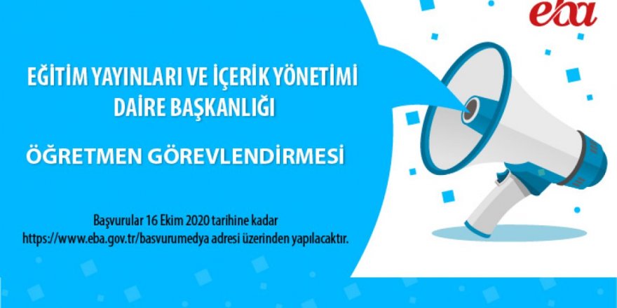 MEB uzaktan eğitim süreci için öğretmen görevlendirmesi yapacak