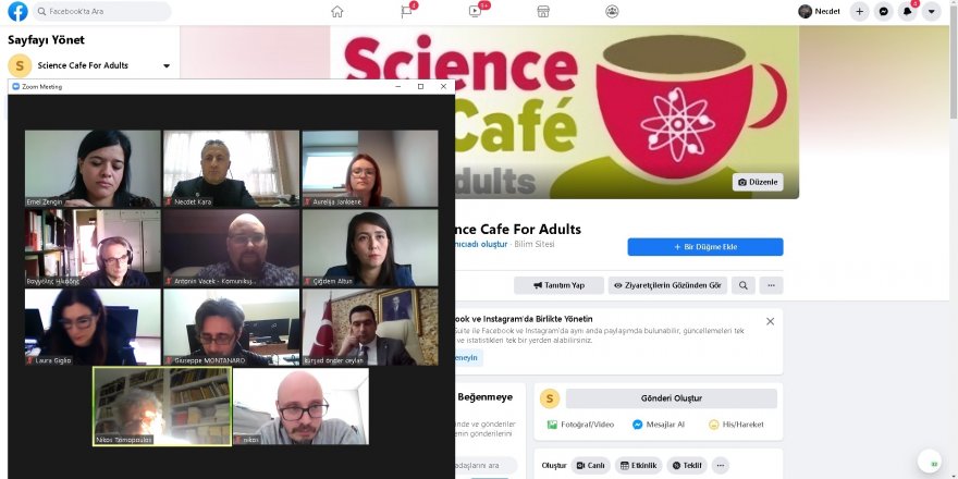 Bilim Cafe’ler Geliyor