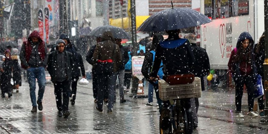 Meteoroloji'den bazı iller için yağmur ve kar yağışı uyarısı (25 Şubat Perşembe hava durumu)