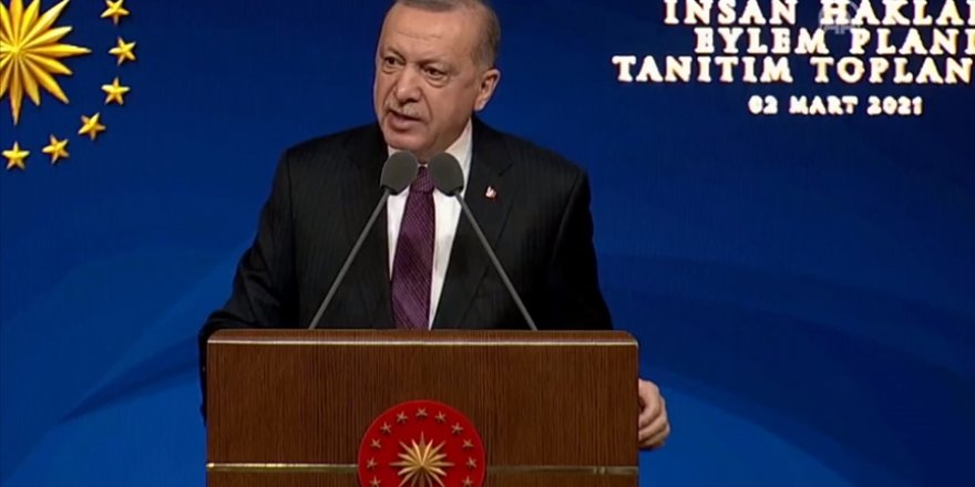 Erdoğan, İnsan Hakları Eylem Planını Açıkladı