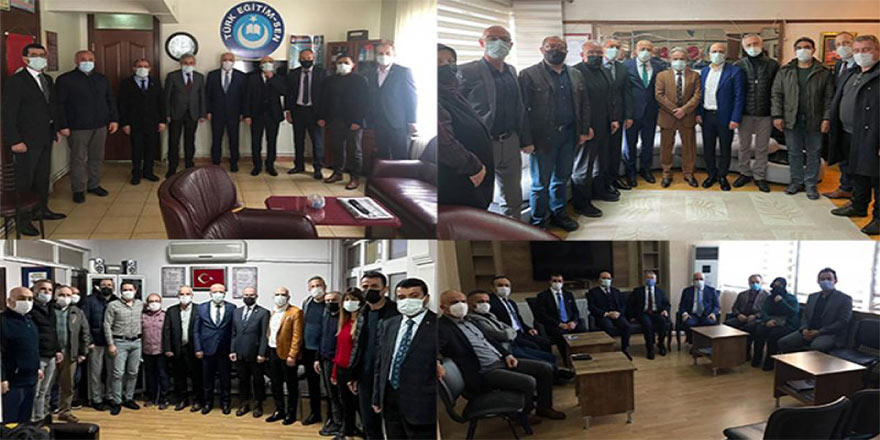 Musa Akkaş ve Fuat Yiğit; TES Amasya, Tokat, Kastamonu, Bartın, Karabük Şubeleri İle Buluştu