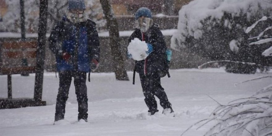 4 ilimizde kar nedeniyle eğitime 1 gün ara