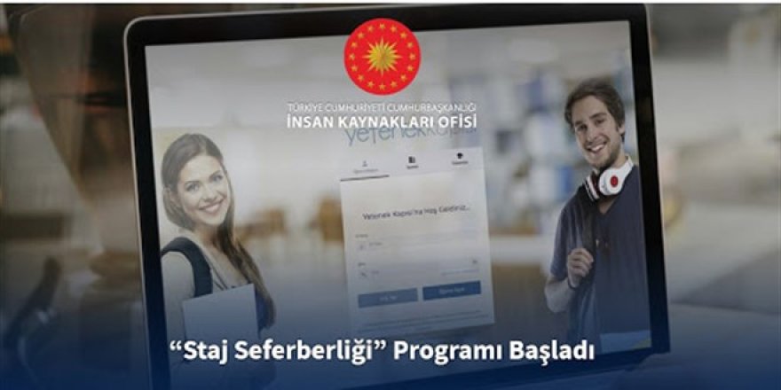 'Staj Seferbirliği' programına bir ayda rekor başvuru