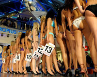 Güzellik yarışmasında patlama