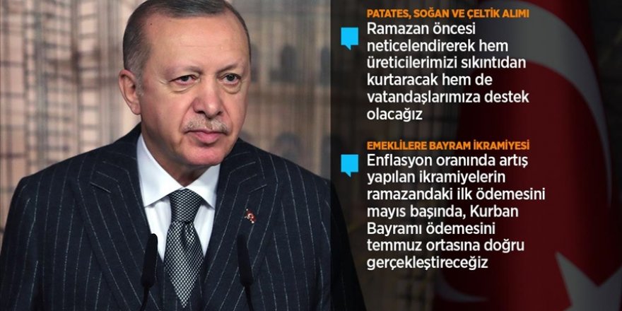 Cumhurbaşkanı Erdoğan, bayram ikramiyeleri için tarih verdi