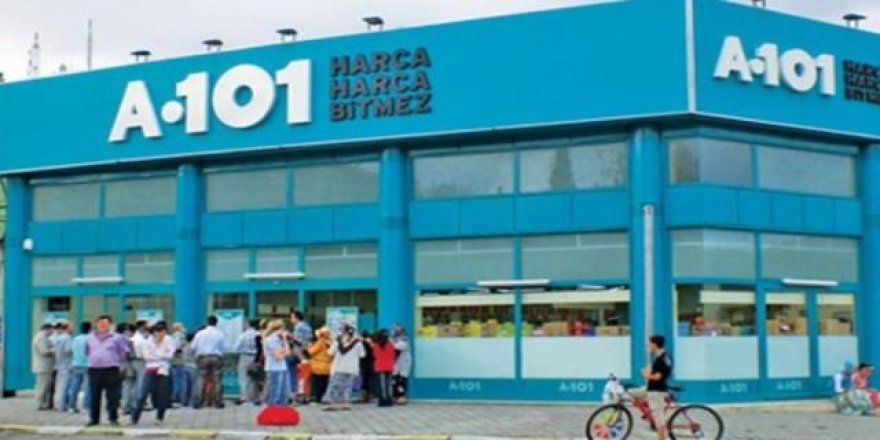 A101'de dikkat çeken 'Kredi' reklamı