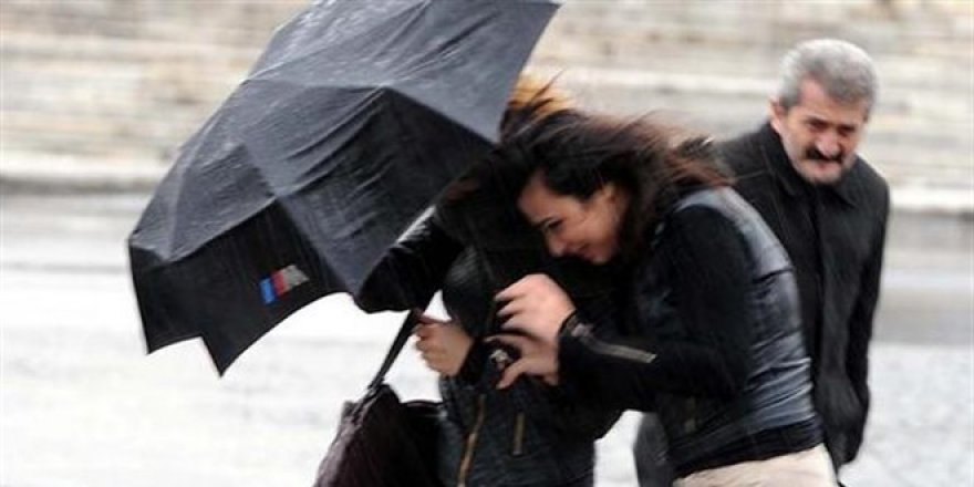 Meteorolojiden kuvvetli rüzgar uyarısı - Haritalı