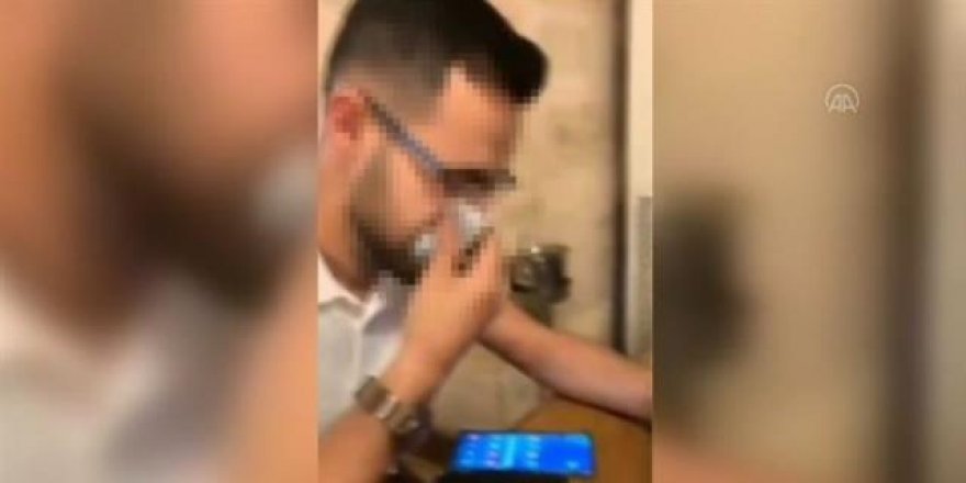 Türk parasıyla burnunu silen turist gözaltına alındı