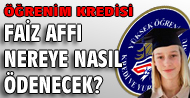 Öğrenim Kredisi affının ayrıntısı belli oluyor