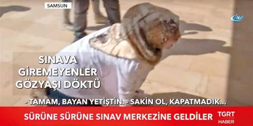 "Sürüne sürüne giden eller şimdi çocuklara diploma dağıtıyor"