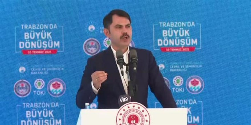 '300 bin sosyal konut ve kentsel dönüşüm konutumuzun inşası için çalışıyoruz'
