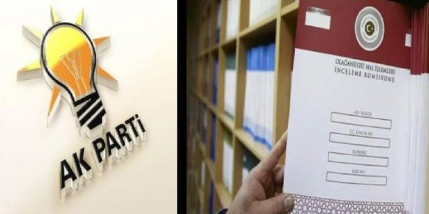 'AK Parti içerisinde KHK rahatsızlığı! Görevlerine iade edilmeli'