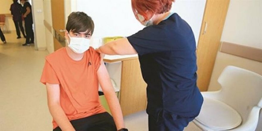 Aşılamada sıra 15 yaş üstünde