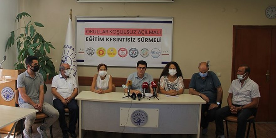 Ankara Tabip Odası: Gerekirse eğitim 7 güne yayılmalı