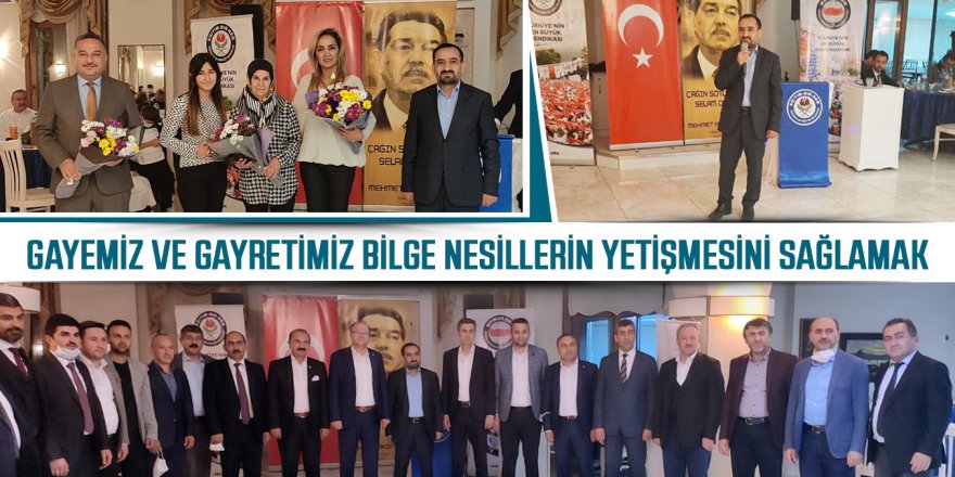 Ramazan Çakırcı: Gayemiz ve gayretimiz bilge nesillerin yetişmesini sağlamak