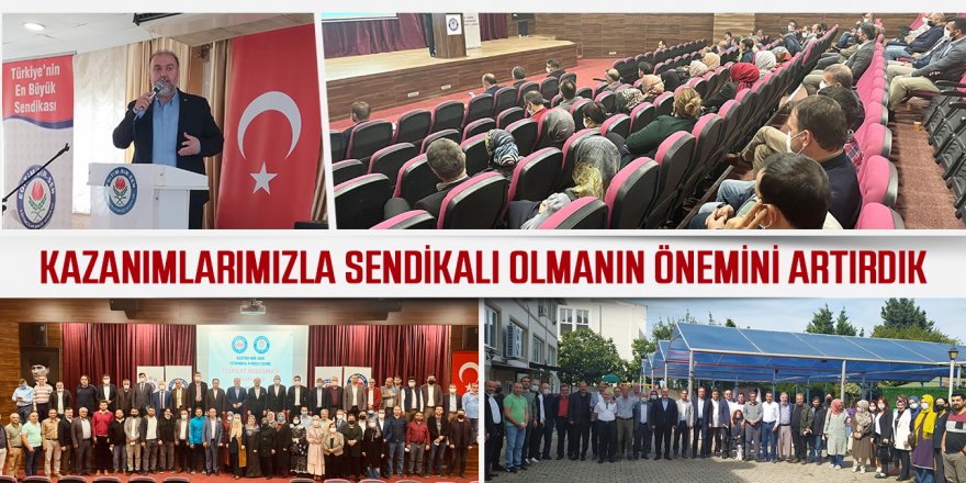 Muammer Karaman: Kazanımlarımızla sendikalı olmanın önemini artırdık