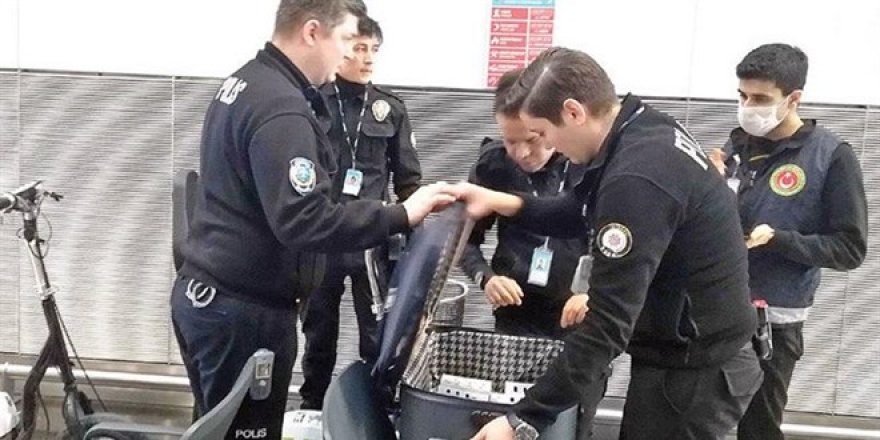 65 kg altının yurda sokulması için Daire Başkanı devreye girmiş