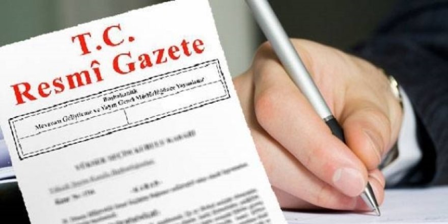 14 Ekim 2021 tarihli atama kararları Resmi Gazete'de yayımlandı