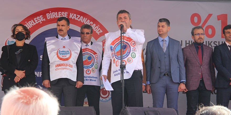 Sendikaların Yüzde 1'lik Kota İsyanı Sokağa Taştı!