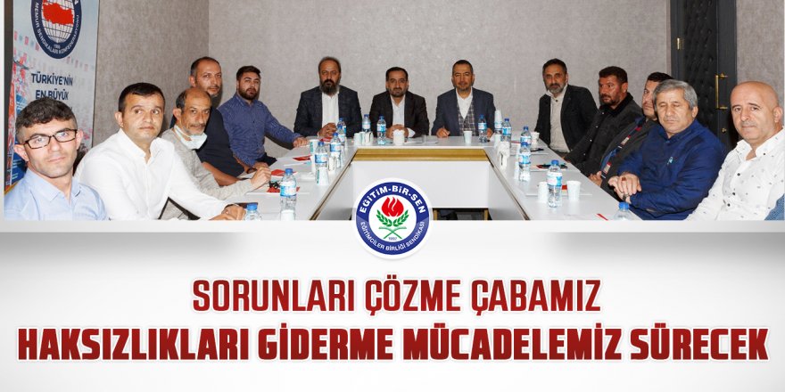 Ramazan Çakırcı: Sorunları çözme çabamız, haksızlıkları giderme mücadelemiz sürecek