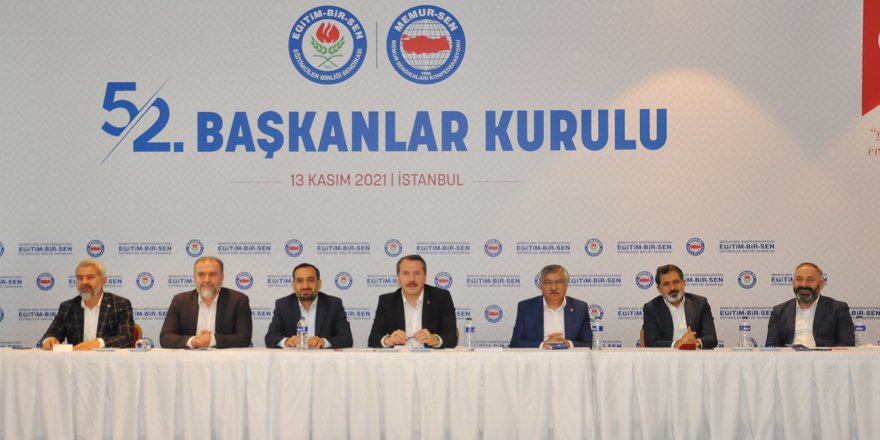 Eğitim-Bir-Sen 52. Başkanlar Kurulu toplantısı İstanbul'da gerçekleştirildi