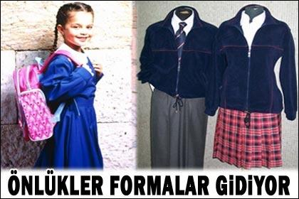 Önlük tarihe karışıyor