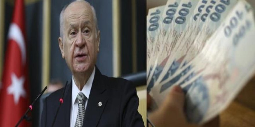 Bahçeli, 3600 ek göstergede 5 meslek grubunu işaret etti
