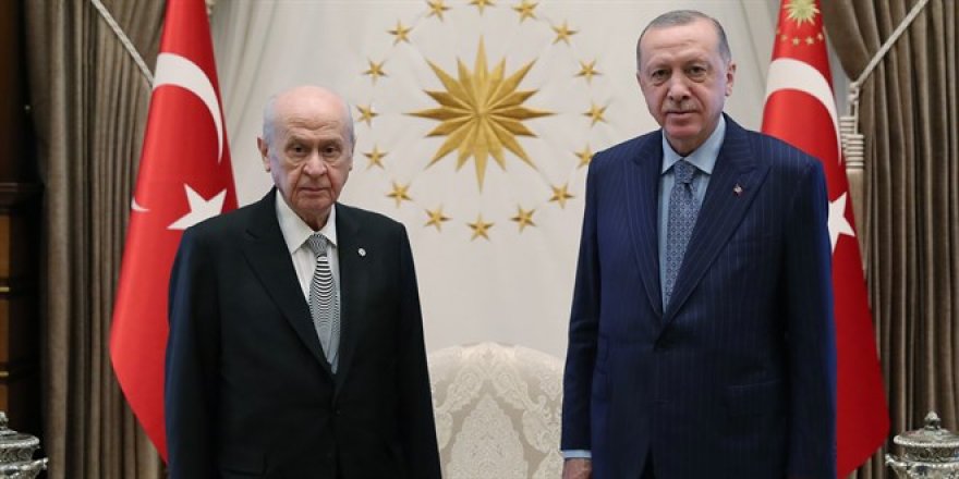Erdoğan ile Bahçeli görüşmesi 45 dakika sürdü