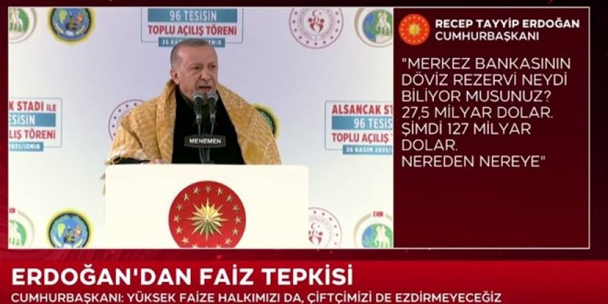 Erdoğan üstüne basa basa söyledi: Bu faizler düşecek, düşecek