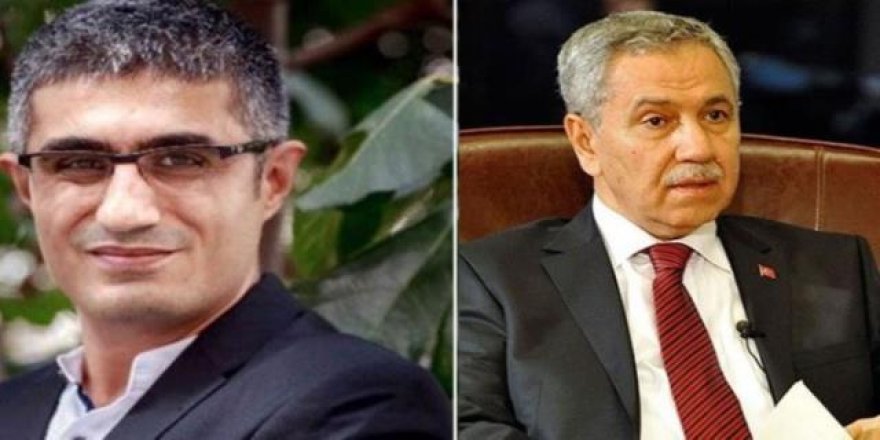 Arınç canlı yayını terk etti