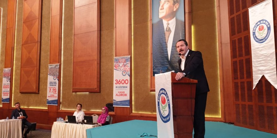 Ali Yalçın: Kayıplarımızın telafi edilmesi için var gücümüzle çalışıyoruz