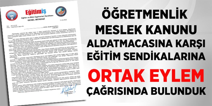 Öğretmenlik Meslek Kanunu Bir Aldatmaca Mı?