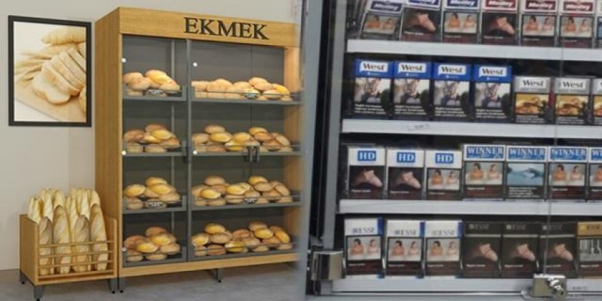Zincir marketler ekmek ve sigara satamayacak