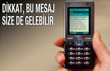 Dikkat, bu mesaj size de gelebilir