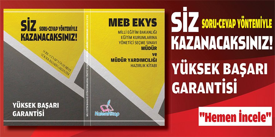 MEB EKYS 2022'de Yüksek Başarı Garantisi Veren Kitap 59.90 TL
